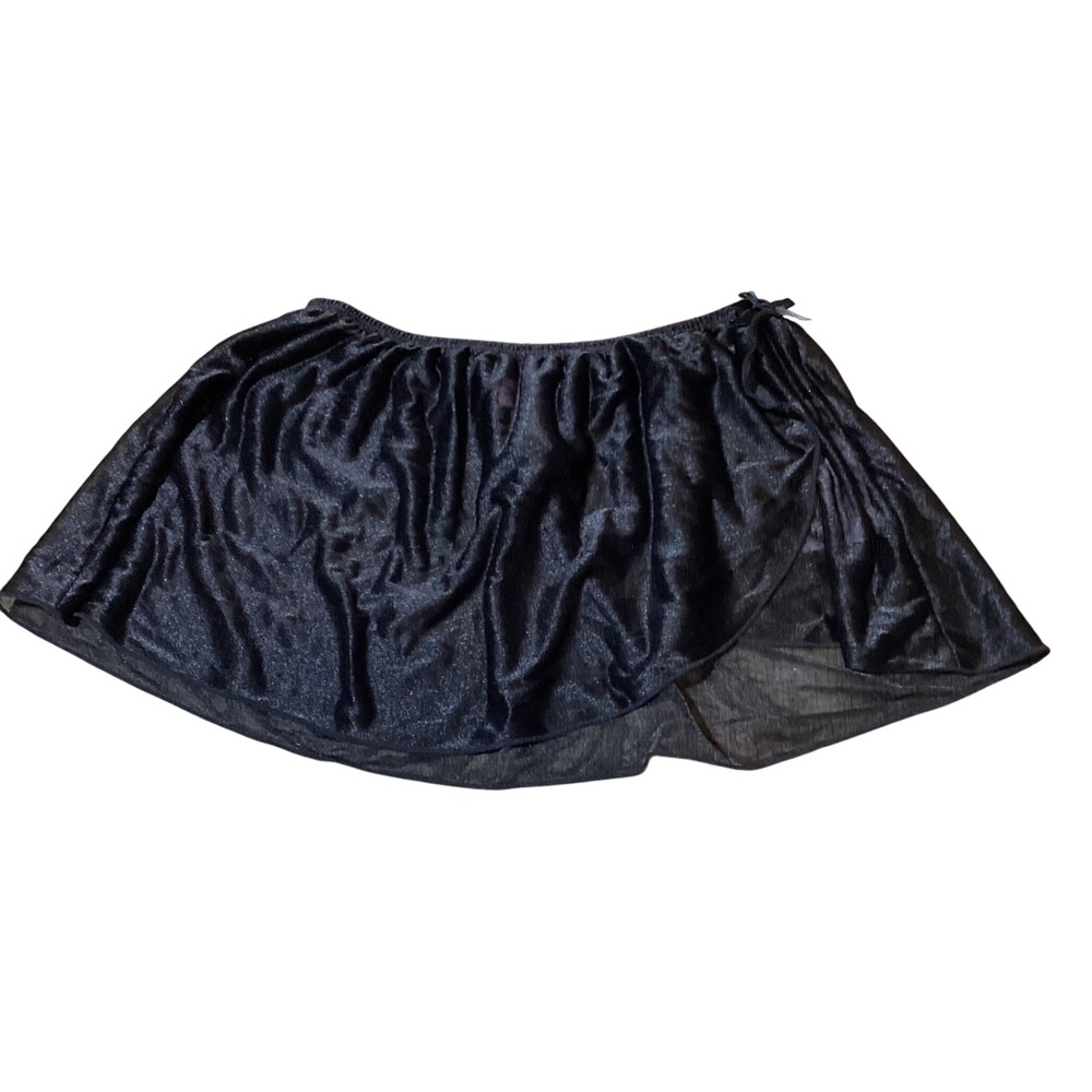 Girls Black Sheer Skirt Kmart‎ Just Imagine Size M (8/10) Shimmer Sparkle - NWT